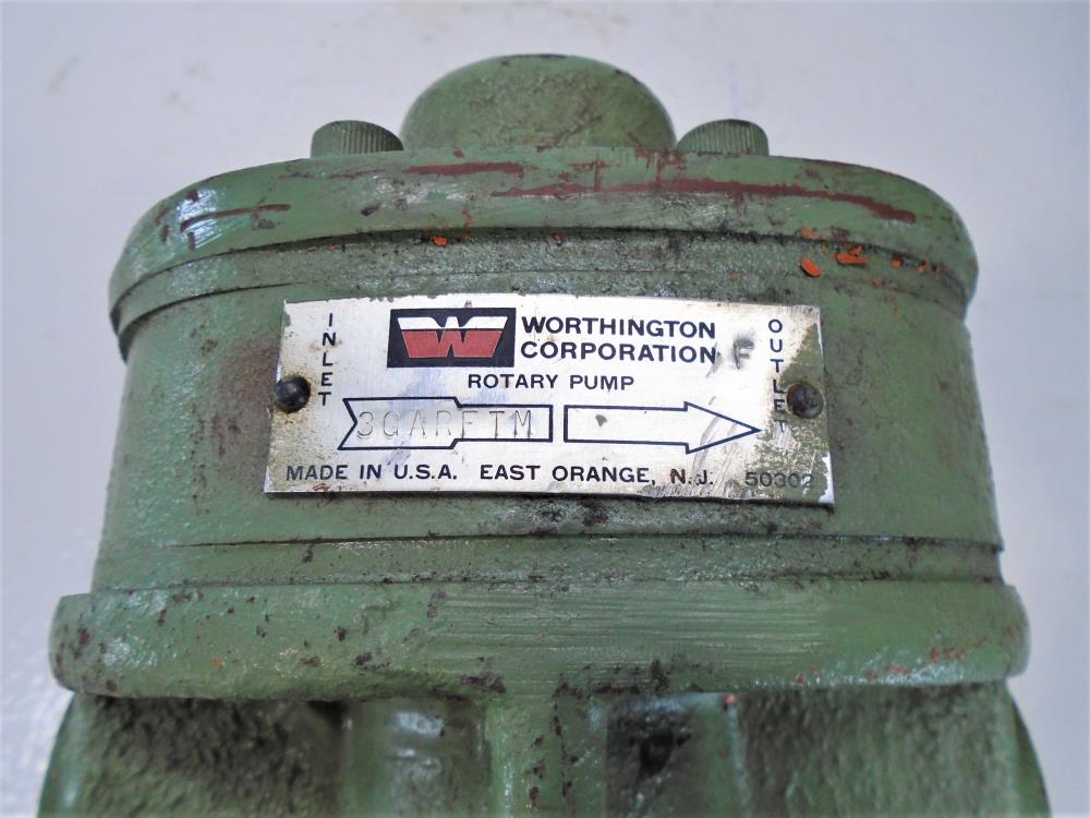 Worthington 1" NPT Rotary Pump 3GARFTM